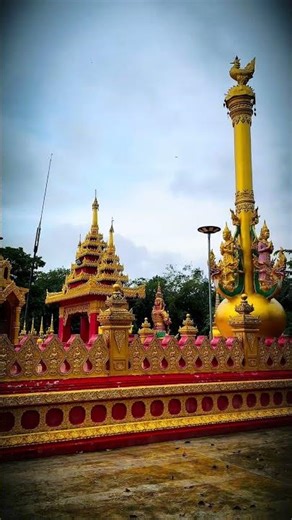 Wat Khlong Hae - The Burmese and Mon Temple #KhlongHaeFloatingMarket #hatyaithailand #December2025