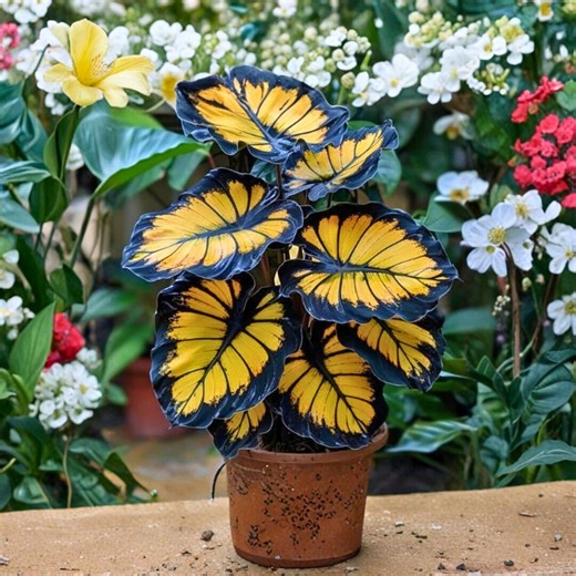 25 Sunburst Calathea Seeds – Ornamental Tropical Foliage Plant Seeds for Indoor or Garden Growing - Etsy