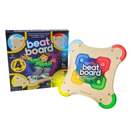 Beat Board Wooden Stand-On Balance Game with 4 Modes, Lights and Sounds - Walmart.ca