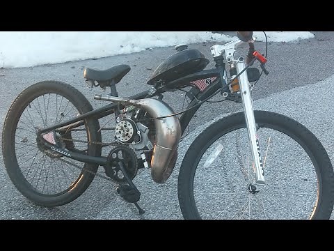 motorized bicycle minarelli 70cc hybrid (60mph!)