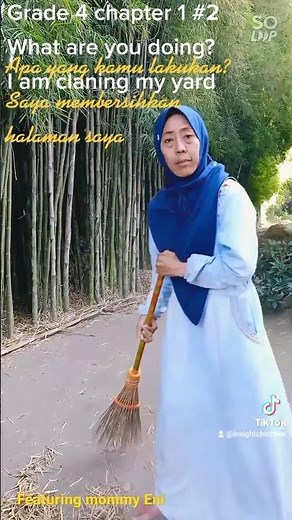 Bahasa Inggris kelas 4 bab 1 what are you doing? (2) (kurikulum merdeka)