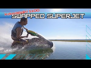 best standup jetski gets best engine 1100 superjet ride