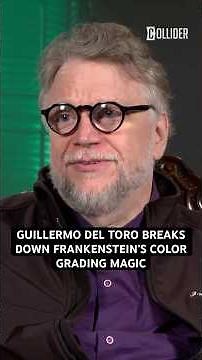 🎨 Guillermo del Toro Breaks Down Frankenstein’s Color Grading Magic #frankenstein #guillermodeltoro
