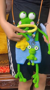 Crochet the cute froggy phone bag 🤩💚🐸🌿 #crochet #frog #froggy #spring #animals #crochetbag #sfrogcrochet #crochetfrog #crochetutorial #diy #handmade #foryou #handcrafted #fyp #crochet #crochetideas #crochetlove #makebag #bag #totebag #crochetphonebag #phonebag #pouch #crochetpouch #bag | Crochet Bag Creation