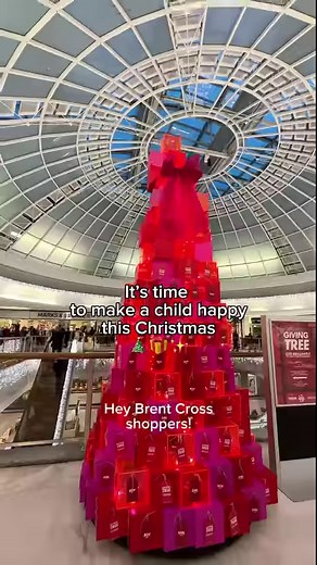 8.5K views · 191 reactions | Give the gift of joy this Christmas! Join us and Barnet Council to donate a  gift  at our Giving Tree and make a child’s holiday extra special this yearFind our Giving Tree near H.Samuel | Brent Cross Shopping Centre | Facebook