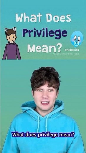 How to explain privilege to kids 🌈💜