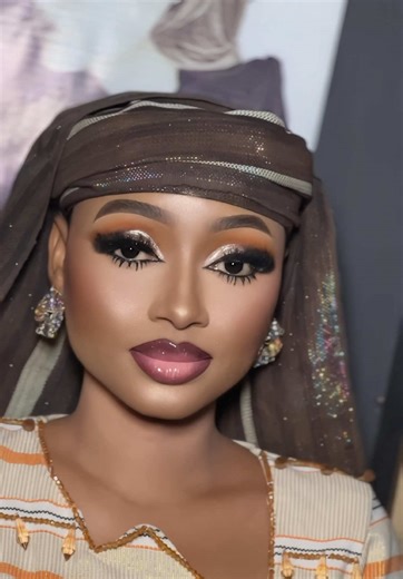 A pretty Fulani bride