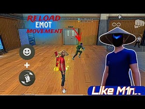 reload emote movement trick | reload emote movement like m1nx 🔥 😱m1nx reload emote movement tutorial
