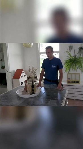 DIY keuken van tegels en een plank creatief én stijlvol