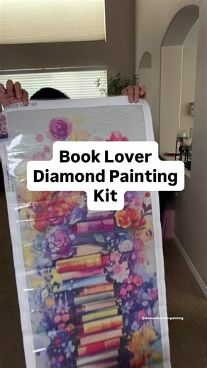 Stunning Diamond Painting Kit for Book Lovers
