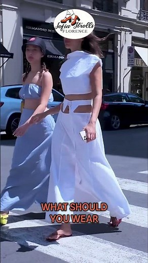 Florence Fashion What to Wear in Italy This Summer 🇮🇹