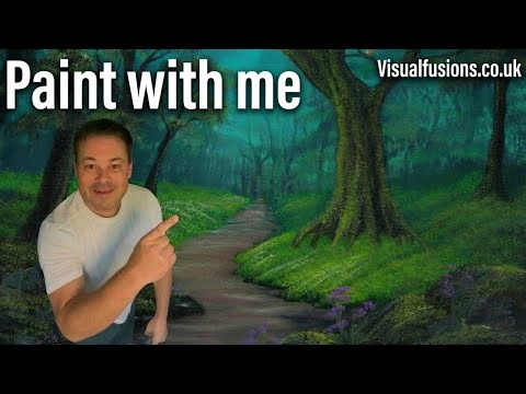 How To Paint a City Sunset - Oil Painting 677 Bob Ross Landscape #Art Style Relaxing #ASMR