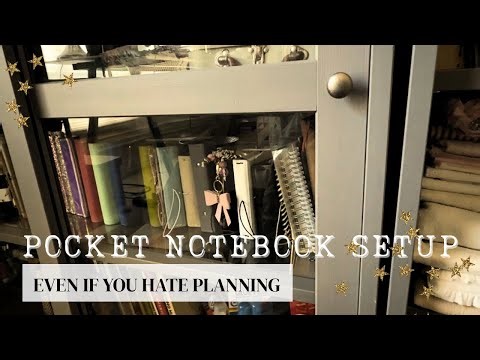How to Set Up Your Pocket Notebook + EXTRAS! 🤩