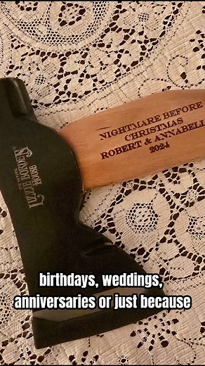 Celebrate the holidays with a touch of history… and mystery. 🎄🔍 The Official Lizzie Borden Hatchet is a true crime collectible like no other. 🪓 🛒 Get yours - link in comments👇 Personalize it with a custom engraving on the handle for a truly unique keepsake. ✍️ Perfect for commemorating anniversaries, birthdays, or special events—while also honoring one of America’s most infamous unsolved crimes. Our hatchet is crafted with high-quality materials and authentic detail, making it an ideal gift