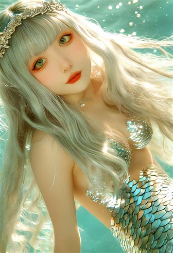 魅力的な人魚コスプレの舞台裏