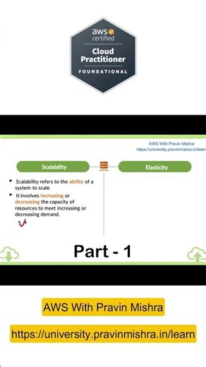 Difference between Scalability and Elasticity | Key Cloud Concept | Part - 1