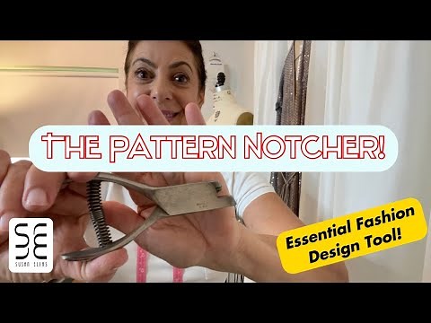 The Pattern Notcher - Essential Fashion Design Tools!