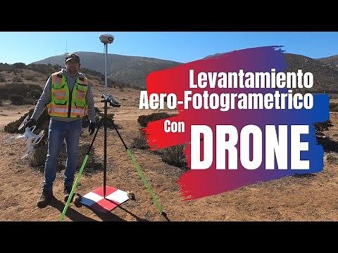 LEVANTAMIENTO AERO-FOTOGRAMETRICO con DRONE | TOPOGRAFÍA | FRANK NUÑEZ