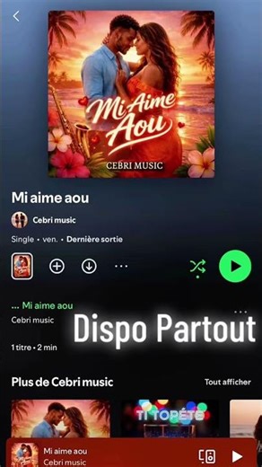MI AIME AOU - Nouveau single (Zouk/Kompa 2026) 🔊