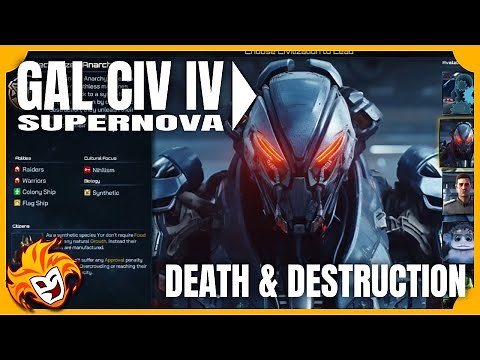 Galactic Civilizations IV: SUPERNOVA ~ 01 ~ Precursor Deathbots