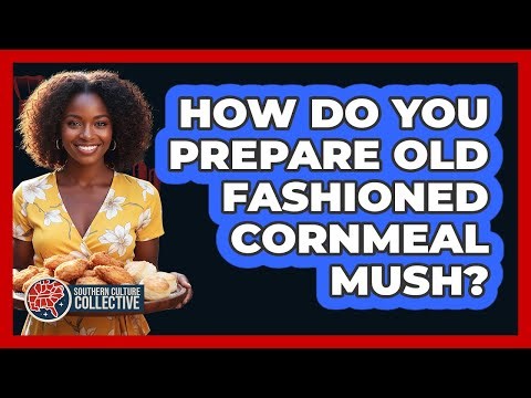 How Do You Prepare Old Fashioned Cornmeal Mush?