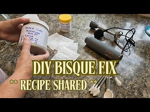 DIY Bisque Fix for Pottery Cracks | My Tried-and-Tested Recipe!
