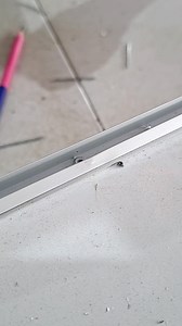 U-shaped molding installation #work #diy #reels #konten #viral #fyp #vod #trending #indonesia #craftsman #aluminium #glass #acp #granik | Apa BE