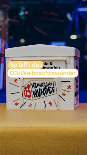Warum braucht es das Ö3-Weihnachtswunder? Damit der Licht ins Dunkel-Soforthilfefonds das ganze Jahr über verlässlich an der Seite von Familien stehen kann, die zum Beispiel durch eine Behinderung spezielle Herausforderungen meistern müssen. So wie eine Familie aus Salzburg. 🌟 ✨ Ö3-Weihnachtswunder ✨ 📝 Wünschen & 💰Spenden 📱 oe3.orf.at/spenden ☎️ 0800 664 700 🎶 jetzt Ö3 einschalten 📍 live vom Kapitelplatz in Salzburg | Hitradio Ö3