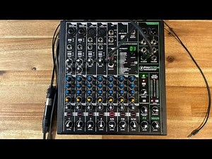 Mix Minus Setup mit dem Mackie ProFX