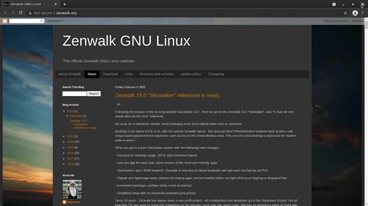 Booting Zenwalk Linux