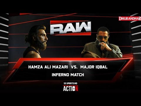 WWE 2K26™ | WWE RAW | DHURANDHAR SPECIAL | HUMZA ALI MAZARI v MAJOR IQBAL | INFERNO MATCH