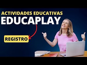 🌟 Tutorial Educaplay Regístrate y crea juegos educativos