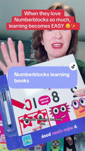 For the little ones who can’t get enough of Numberblocks or Alphablocks — these wipe-clean books turn their favourite characters into fun, hands-on learning! Educational, engaging and perfect for everyday play. 💛📚 @Books2Door #tiktokmademebuyit #learningthroughplay #learningmadefun #toddlerlearning #earlyyearseducation