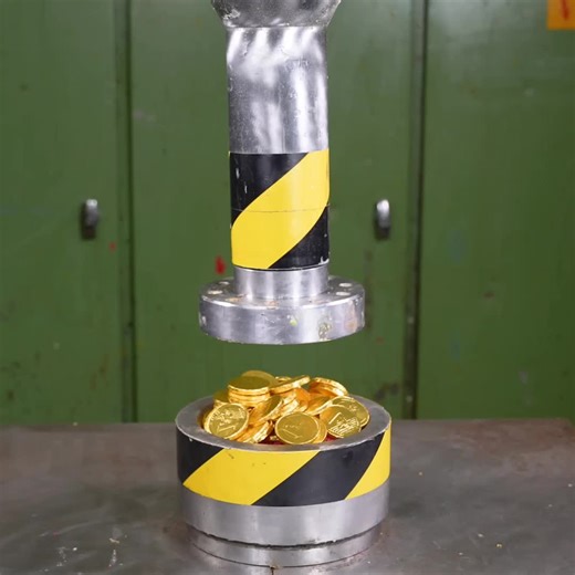Relaxing Sounds of a Hydraulic Press