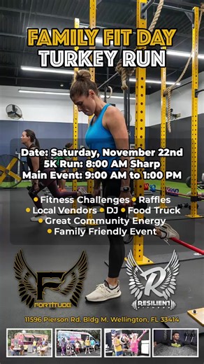 旅 Family Fit Day: Turkey Run 2025 Presented by Resilient Fitness &...
