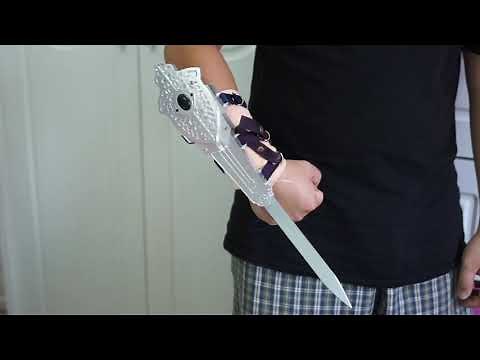 The Real Assassin's Creed Metal Valhalla Hidden Blade by ImDeePain Reborn - introduce pulley system