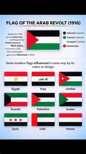 The Secret Behind Arab Flags 🤫🌍