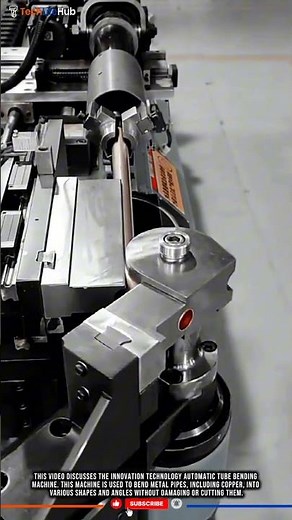 Innovation Technology Fabrication: Tube Bending Machine, Precise & Flexible. #tech