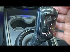 Mini Countryman - How to Put into Gear