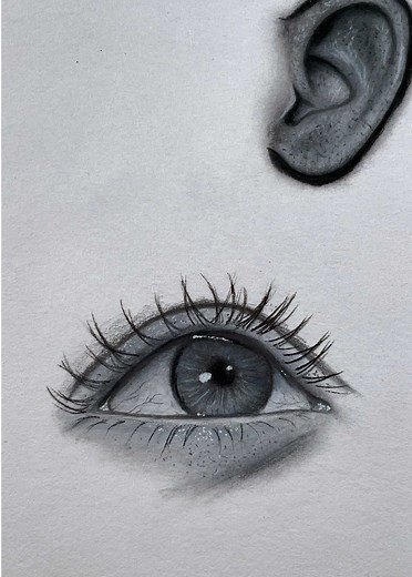 Simple way to draw an eye✨ #drawingtutorial #howtodraweye #pencildrawing #drawing #fyp #viral #howtodraw