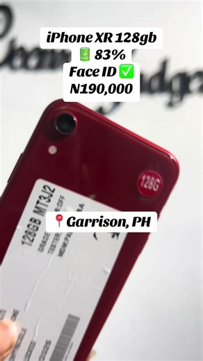 iPhone XR for Sale in Garrison, Port Harcourt