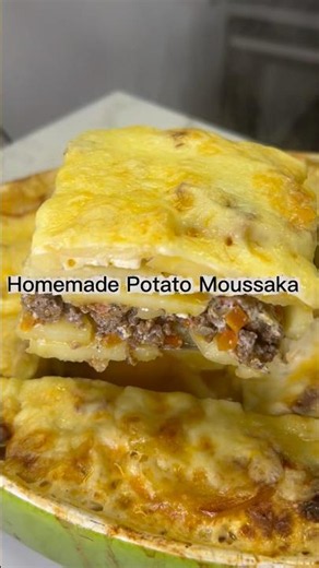 How to Make Potato & Beef Moussaka 🥔🥩 | Easy Homemade Moussaka Recipe