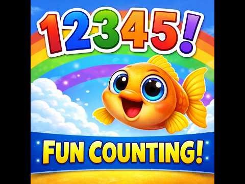 One Two Three Four Five | Counting Song for Kids | 1 to 10 Nursery Rhymes 🎵