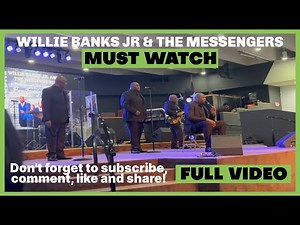 WILLIE BANKS JR & THE MESSENGERS (FULL VIDEO)IN MD 3-15-2025 #gospelquartets #music #video #youtube