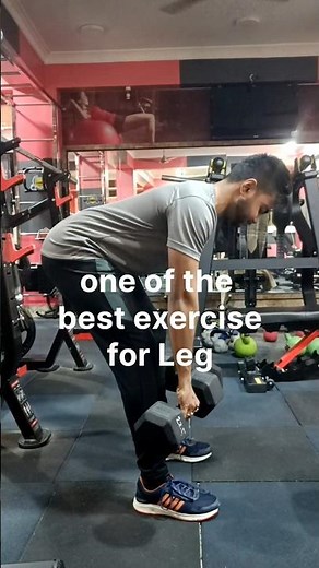 Proper form of RDL exercise. #gym #fitness #gymmotivation #gymworkout #legday
