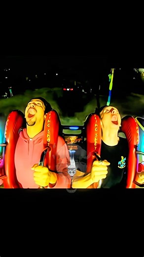 Miguel and hawk go on slingshot ride 💀 {4k} #cobrakai