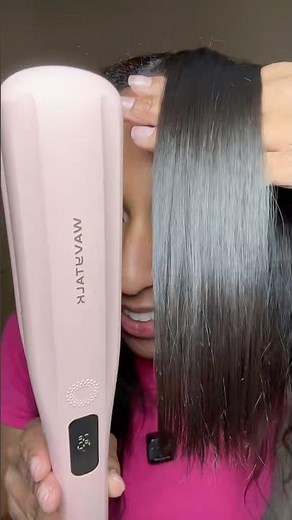 Plancha a vapor Wavytalk Steam Sesh #peinados #cabello #belleza #hairtransformation #planchas