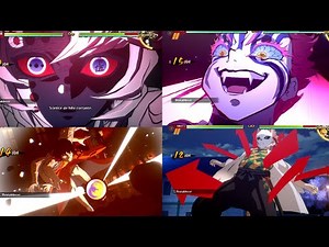 All Demons Ultimate Arts & Demon Slayers Attacks | Kimetsu No Yaiba Game | Todos los ataques