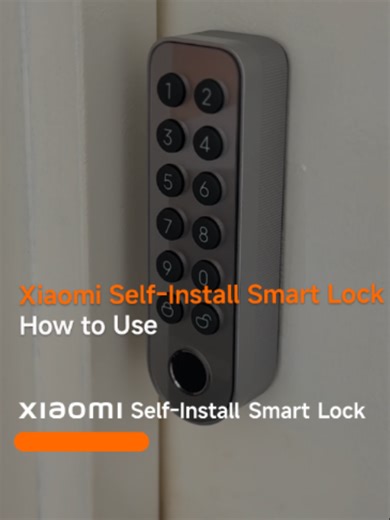 Xiaomi Smart Lock: Multiple Ways to Unlock Your Home