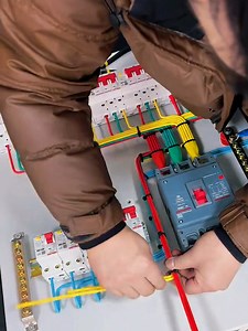 5.2M views · 31K reactions | Electrical Panel Wiring and Cable Preparation Process #diy #electrician #electrical | ইবনে সালেহ মুকাইজিম | Facebook